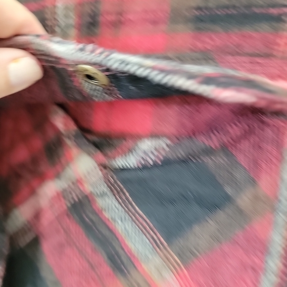 Vintage Polar King ~Heavy Weight~ Flannel Shirt ~snap Front~  2XL - Picture 6 of 11